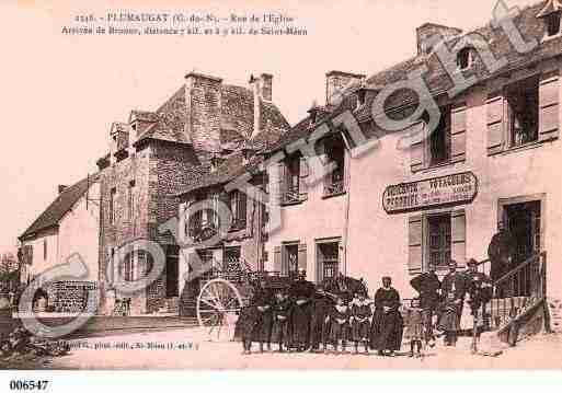 Ville de PLUMAUGAT, carte postale ancienne