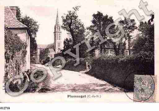 Ville de PLUMAUGAT, carte postale ancienne