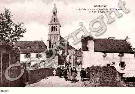 Ville de QUIMPERLE, carte postale ancienne