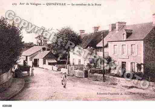 Ville de QUINEVILLE, carte postale ancienne