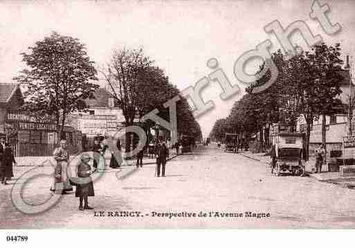 Ville de RAINCY(LE), carte postale ancienne