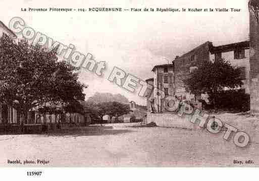 Ville de ROQUEBRUNE, carte postale ancienne