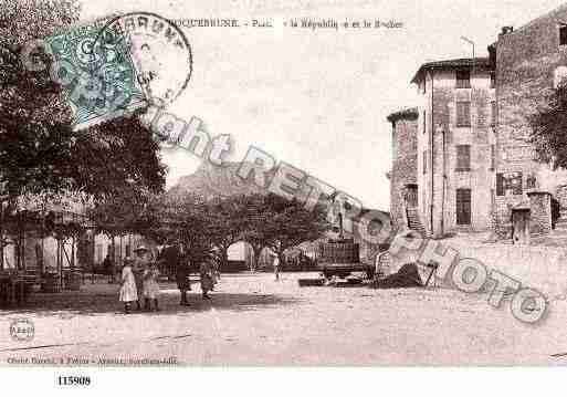 Ville de ROQUEBRUNE, carte postale ancienne