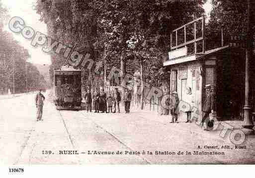 Ville de RUEILMALMAISON, carte postale ancienne