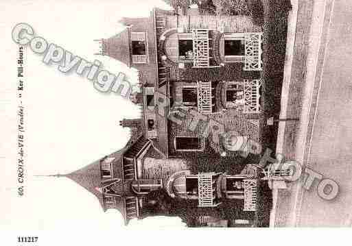 Ville de SAINTGILLESCROIXDEVIE, carte postale ancienne
