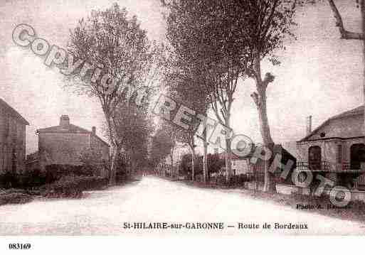 Ville de SAINTHILAIREDELUSIGNAN, carte postale ancienne