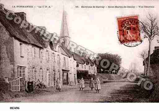 Ville de SAINTMARTINDECENILLY, carte postale ancienne