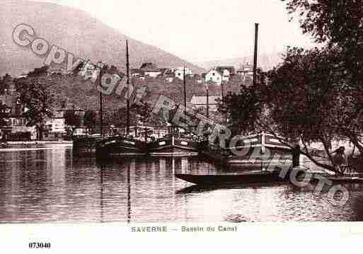 Ville de SAVERNE, carte postale ancienne