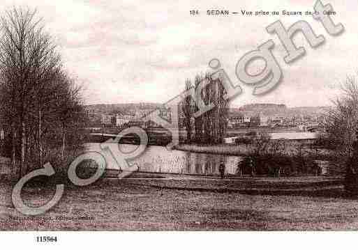 Ville de SEDAN, carte postale ancienne