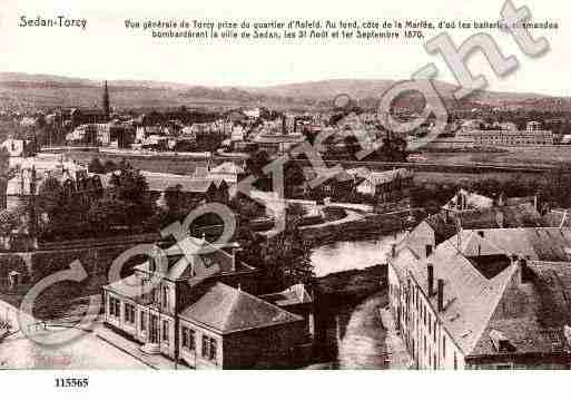 Ville de SEDAN, carte postale ancienne