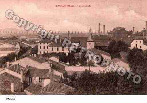 Ville de TANTONVILLE, carte postale ancienne