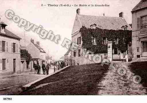 Ville de THOIRY, carte postale ancienne