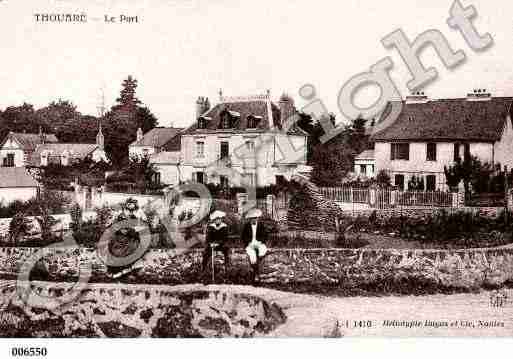 Ville de THOUARESURLOIRE, carte postale ancienne