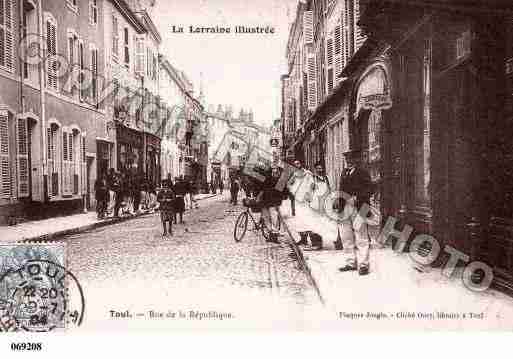 Ville de TOUL, carte postale ancienne