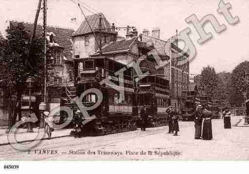 Ville de VANVES, carte postale ancienne