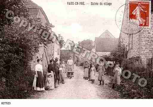 Ville de VAUXENPRE, carte postale ancienne