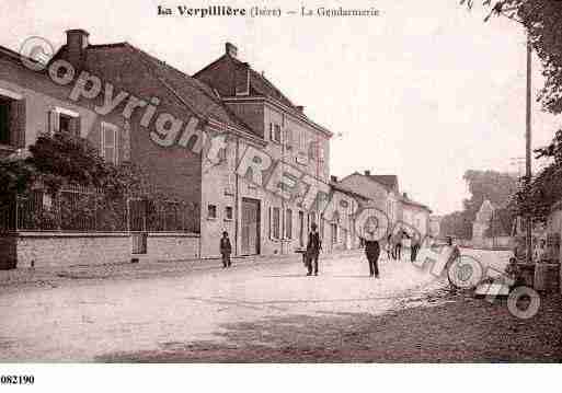 Ville de VERPILLIERE(LA), carte postale ancienne