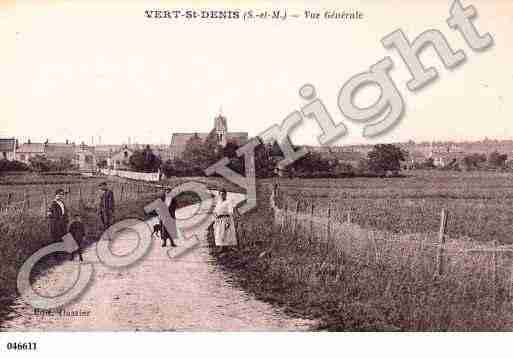 Ville de VERTSTDENIS, carte postale ancienne