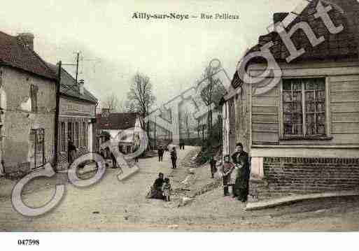 Ville de AILLYSURNOYE, carte postale ancienne