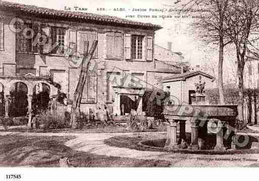 Ville de ALBI, carte postale ancienne