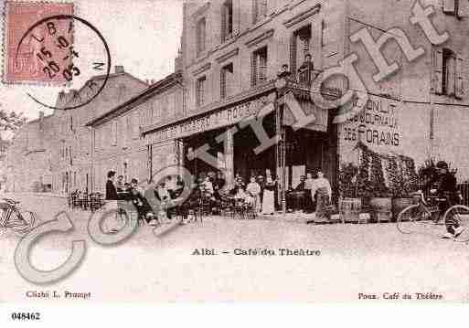 Ville de ALBI, carte postale ancienne