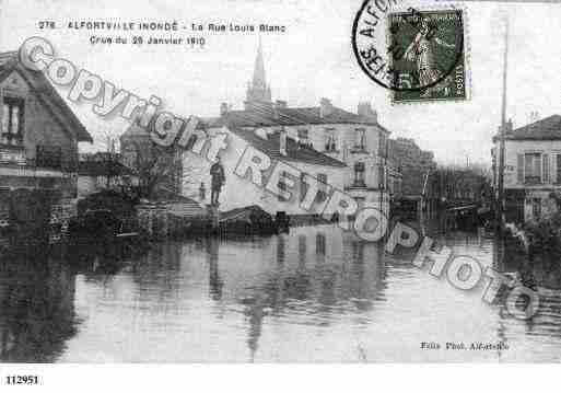 Ville de ALFORTVILLE, carte postale ancienne