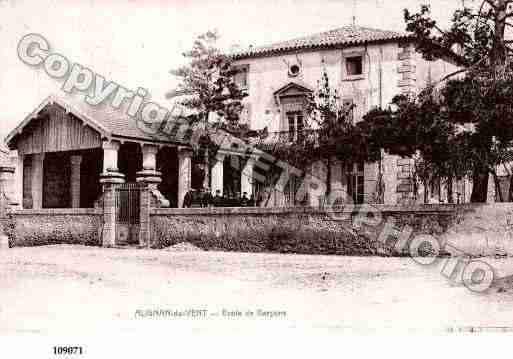 Ville de ALIGNANDUVENT, carte postale ancienne