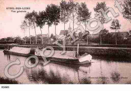 Ville de AVRILSURLOIRE, carte postale ancienne