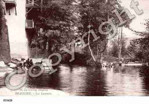 Ville de BEAULIEUSURDORDOGNE, carte postale ancienne