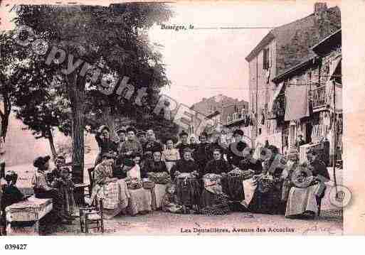 Ville de BESSEGES, carte postale ancienne