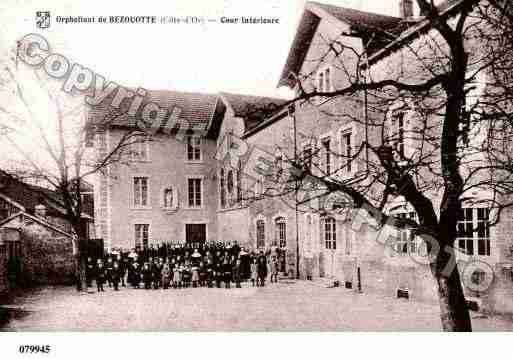 Ville de BEZOUOTTE, carte postale ancienne