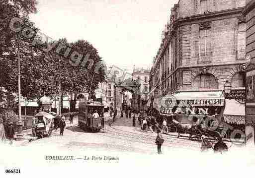 Ville de BORDEAUX, carte postale ancienne