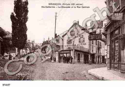 Ville de BRIANCON, carte postale ancienne