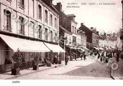 Ville de CANYBARVILLE, carte postale ancienne