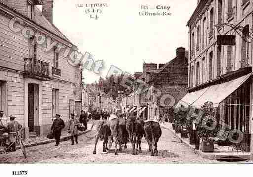 Ville de CANYBARVILLE, carte postale ancienne