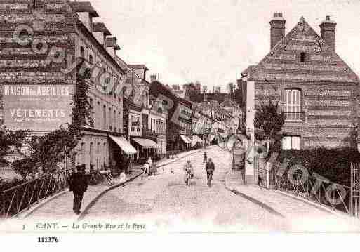 Ville de CANYBARVILLE, carte postale ancienne