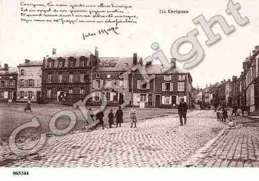 Ville de CARIGNAN, carte postale ancienne