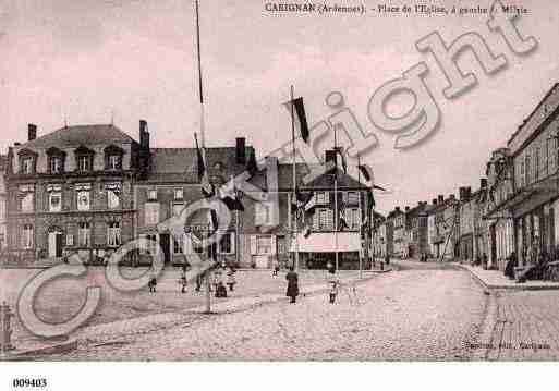 Ville de CARIGNAN, carte postale ancienne