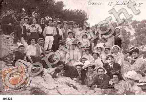 Ville de CASSIS, carte postale ancienne