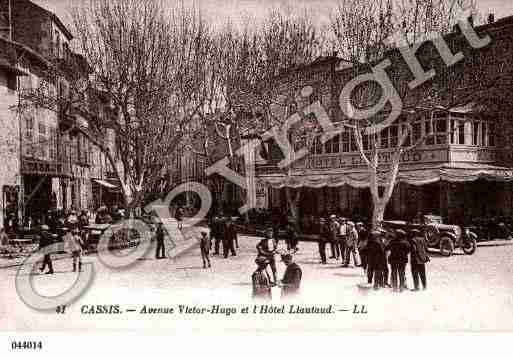 Ville de CASSIS, carte postale ancienne