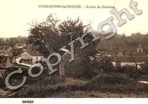 Ville de CHALAUTRELAPETITE, carte postale ancienne