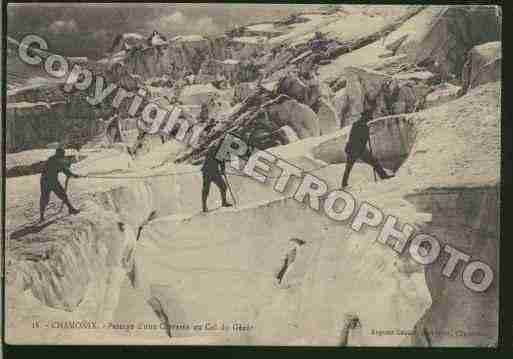 Ville de CHAMONIXMONTBLANC, carte postale ancienne
