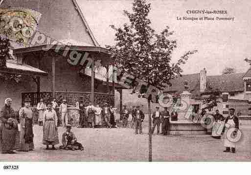 Ville de CHIGNYLESROSES, carte postale ancienne