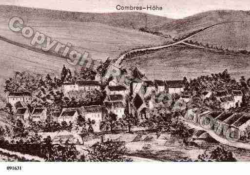 Ville de COMBRES, carte postale ancienne