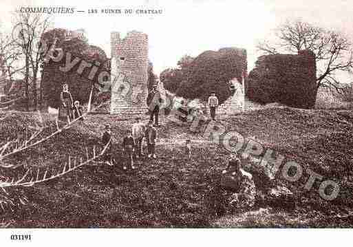 Ville de COMMEQUIERS, carte postale ancienne