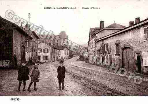 Ville de CONSLAGRANDVILLE, carte postale ancienne Ville de CONSLAGRANDVILLE, carte postale ancienne