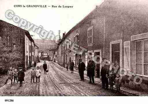 Ville de CONSLAGRANDVILLE, carte postale ancienne