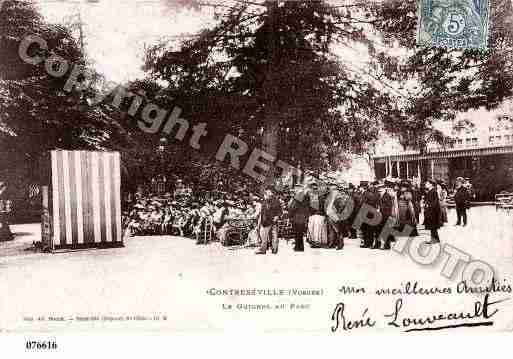 Ville de CONTREXEVILLE, carte postale ancienne