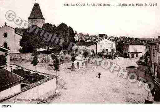 Ville de COTESAINTANDRE(LA), carte postale ancienne