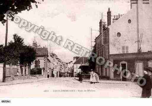 Ville de COULOMMIERS, carte postale ancienne